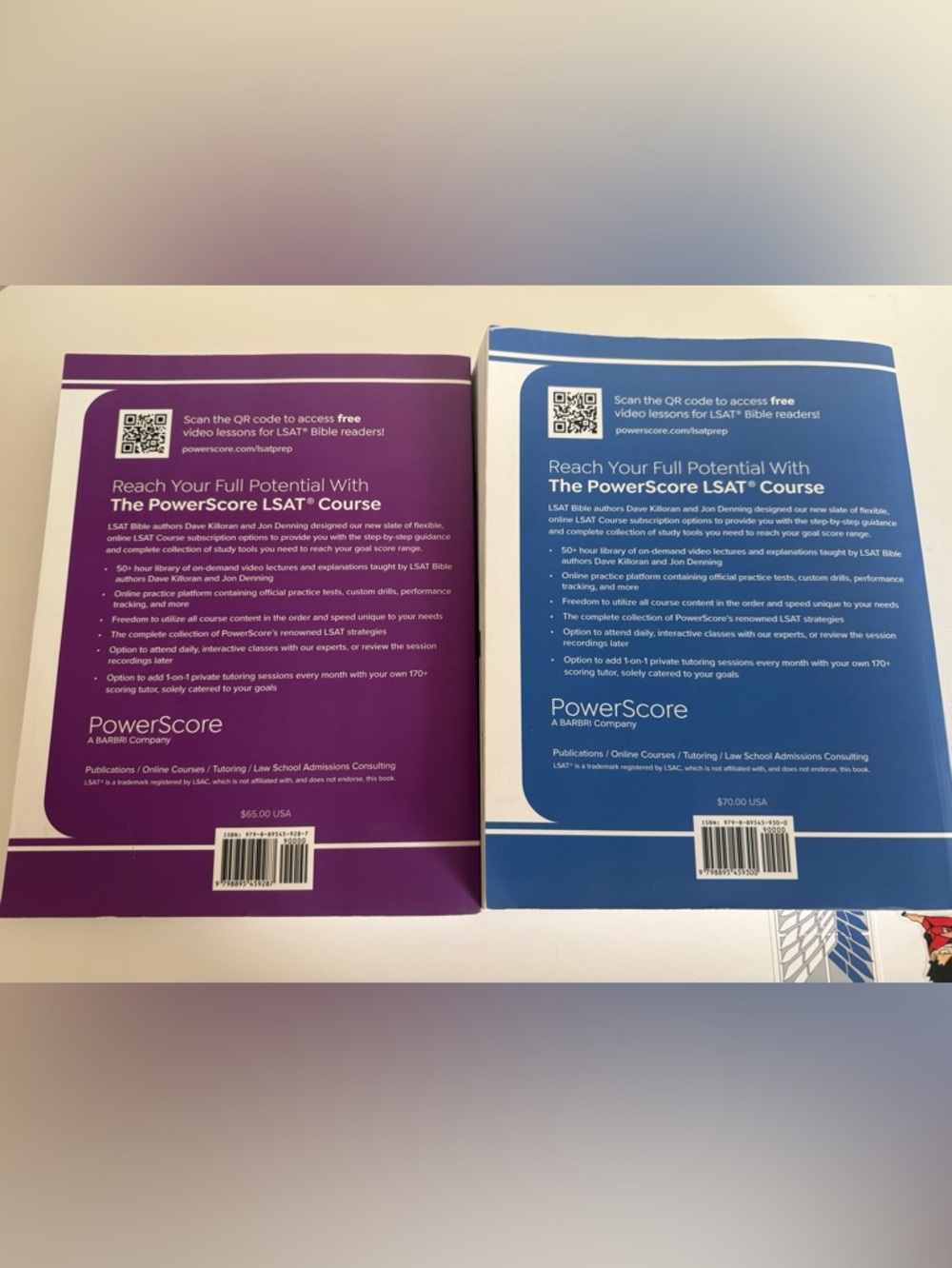 Power score LSAT reading and logic bundle - lightly used (some pages folded) - Picture 3 of 5